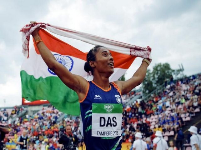 President Kovind, PM Modi congratulate Hima Das for scripting history