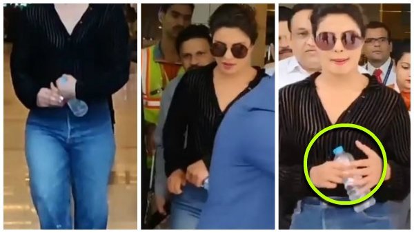 Priyanka Chopra takes off her engagement ring to hide it from paparazzi! Watch Video!
