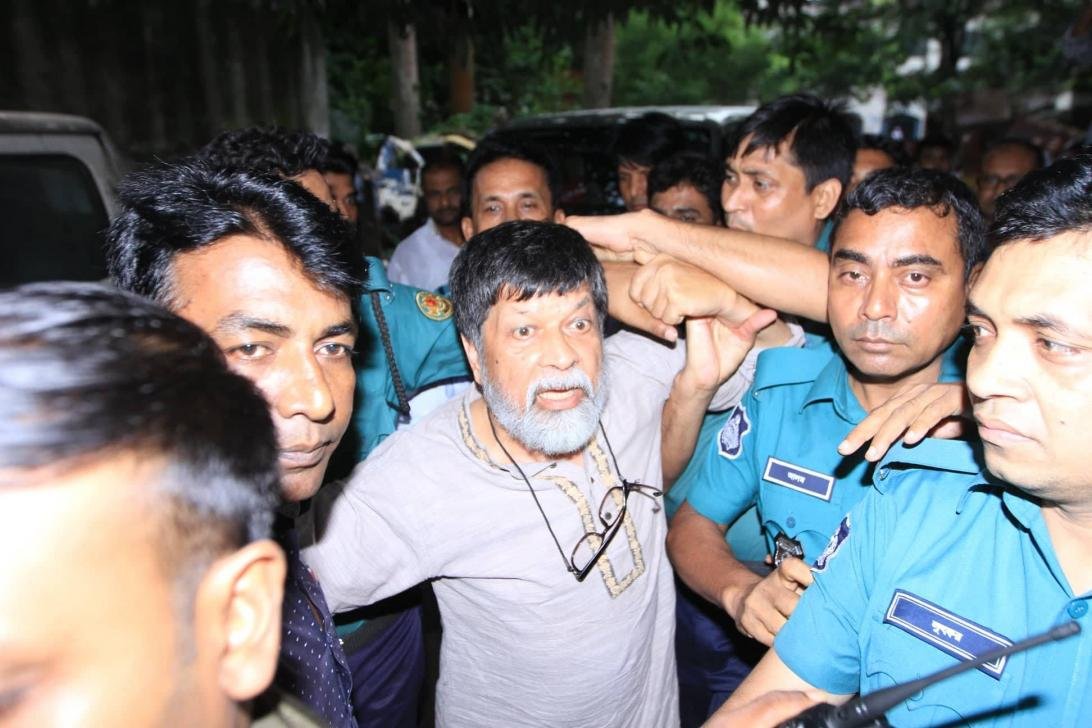 Eminent photographer Shahidul Alam placed on 7-day remand