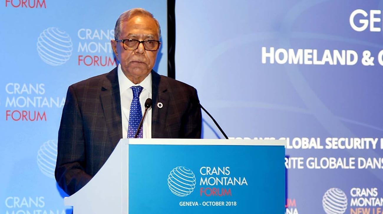 President seeks mounting global pressure on Myanmar over Rohingyas