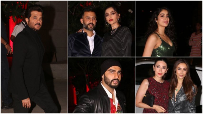 Anil Kapoor Birthday: Sonam, Janhvi, Shanaya, Malaika, Arjun & other Bollywood celebs attend the bash (SEE PICS)