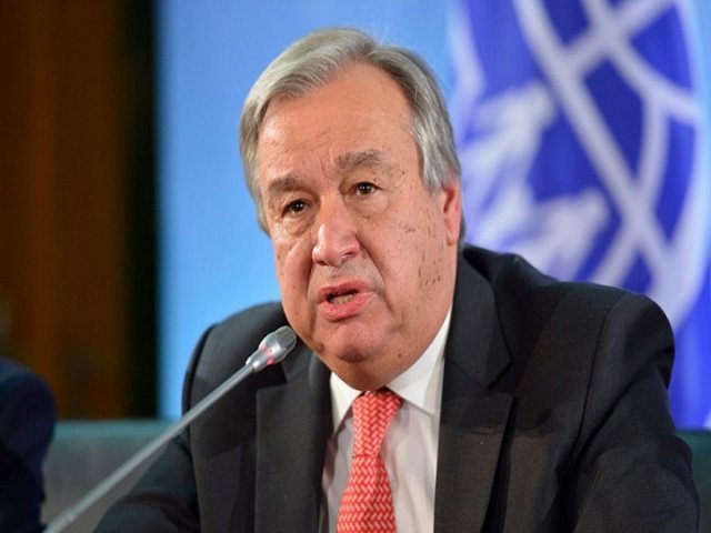 UN chief Antonio Guterres following situation closely, asks India, Pakistan to exercise “maximum restraint”