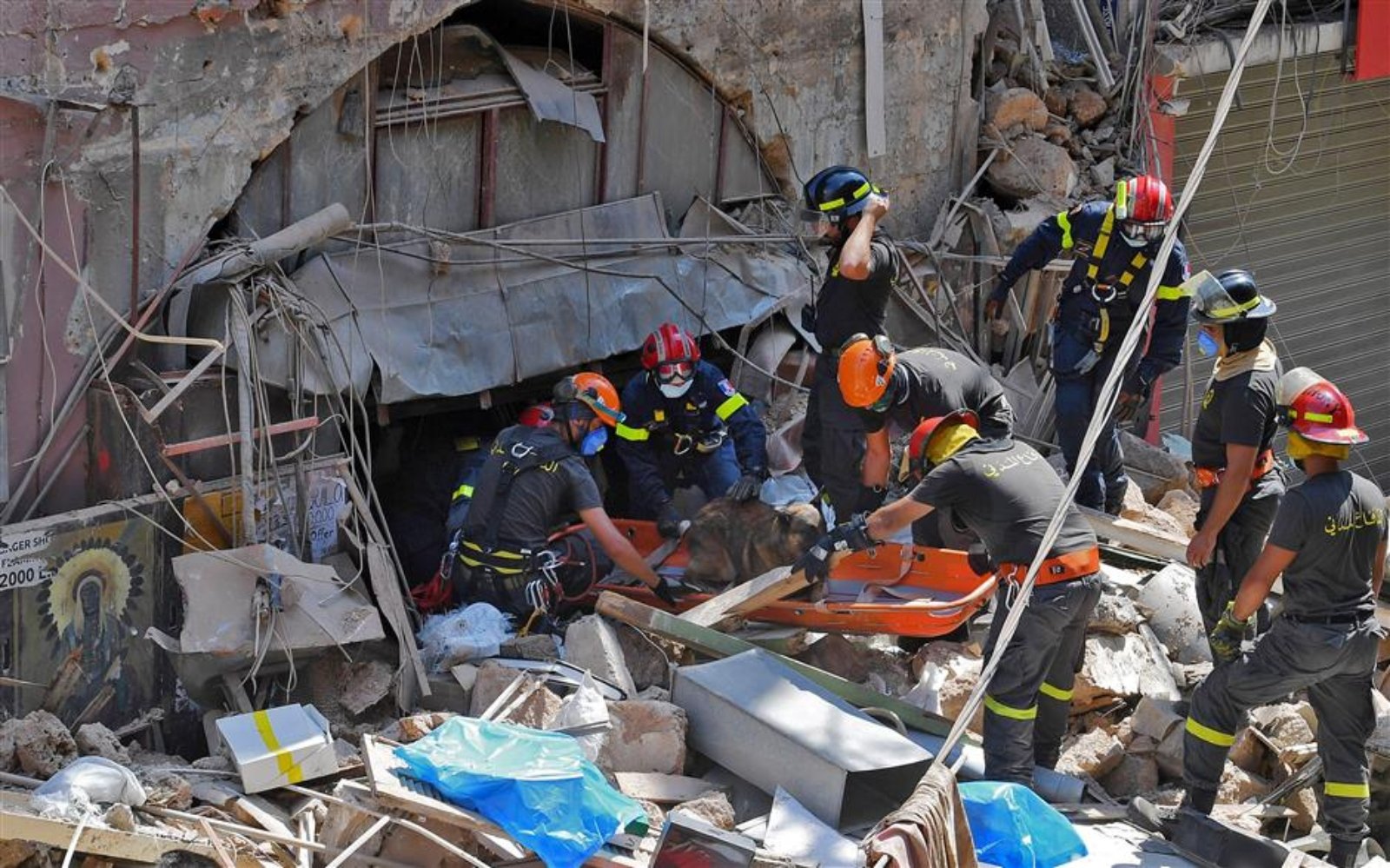 16 detained over Beirut blast