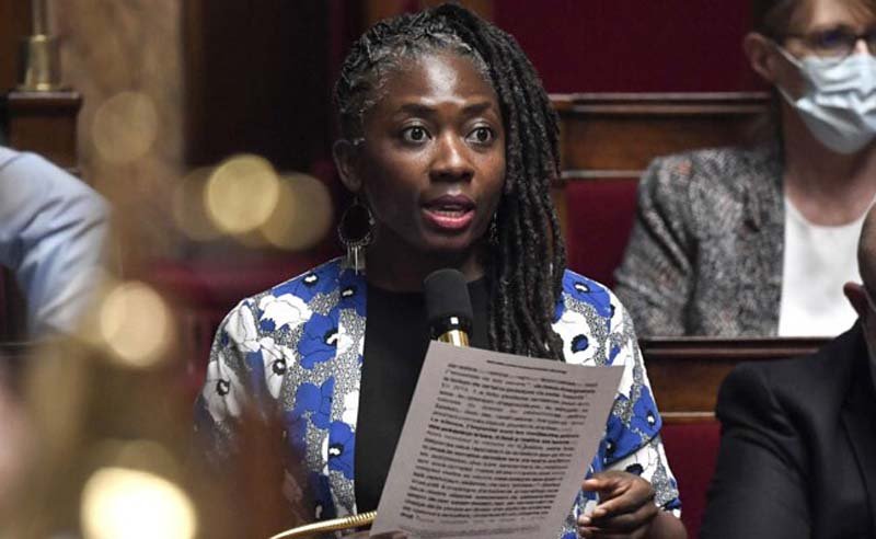 French presidents show black MP as slave after magazine