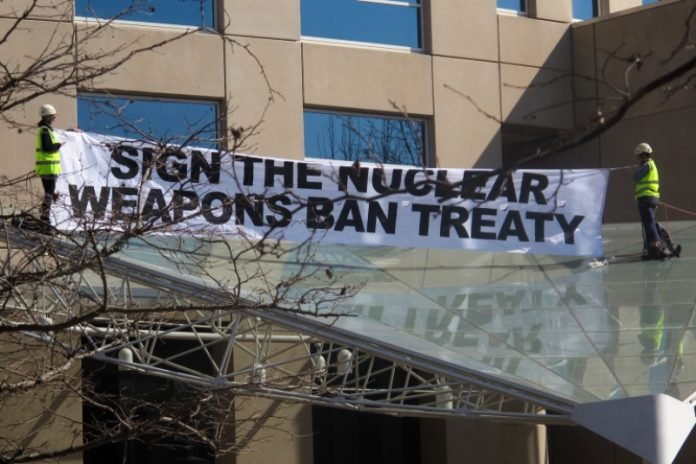 Treaty banning nuclear weapons to enter into force