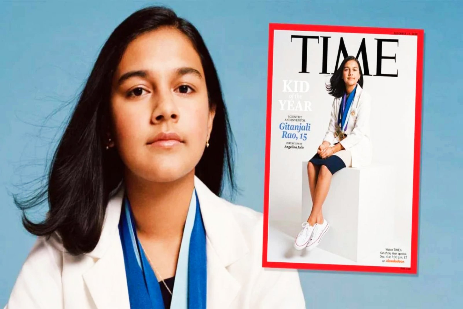 Gitanjali Rao: Time magazine names teenage inventor its first ‘kid of the year