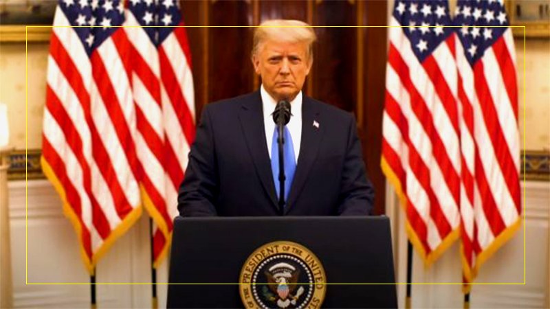 In farewell address, Trump says ‘we did what we came here to do’