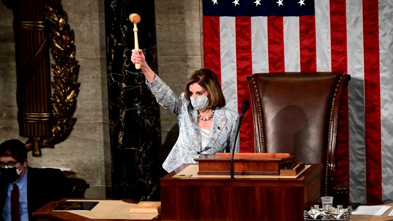 Nancy Pelosi reelected US House Speaker in a difficult year