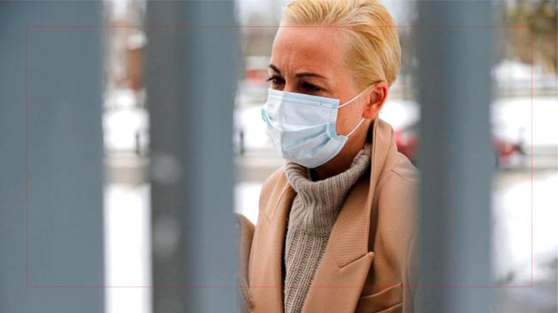 Russia fines Navalny’s wife Yulia for taking part in protests