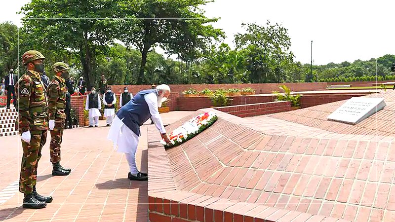 Modi pays homage to Liberation War heroes