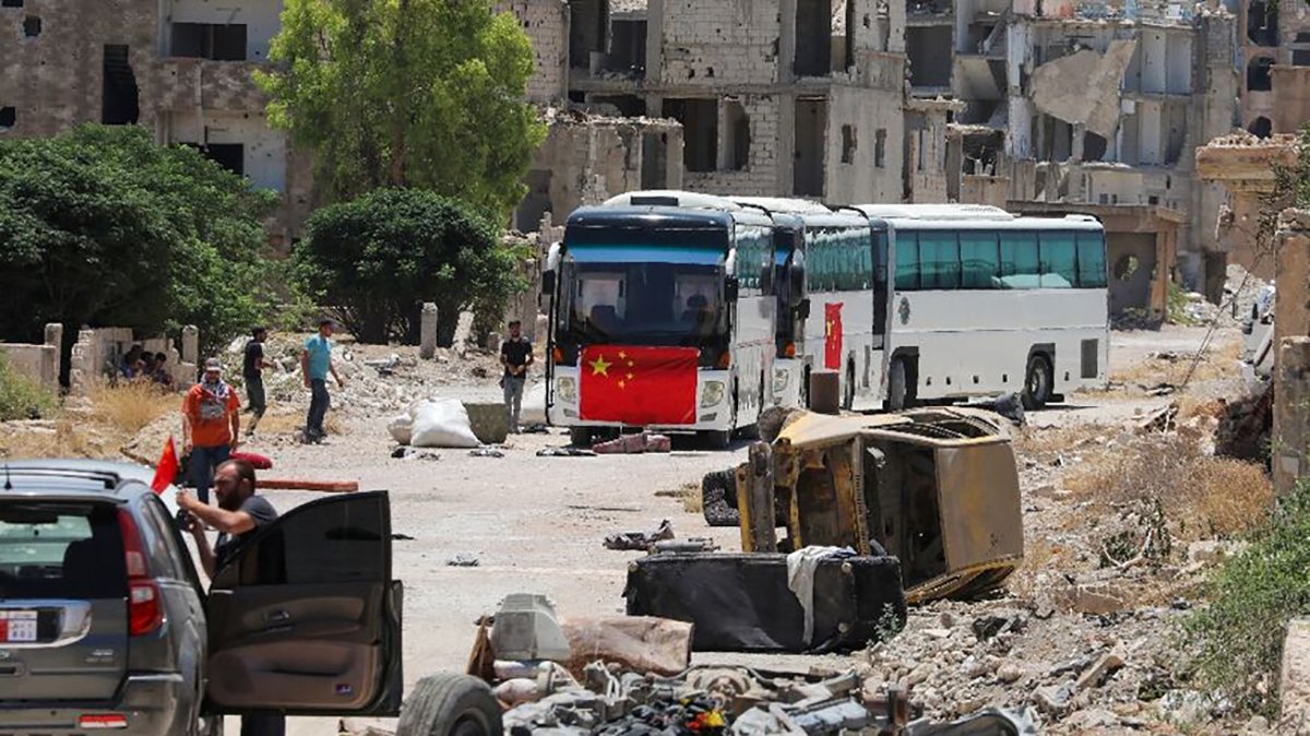 Jackie Chan shoots film in Syria