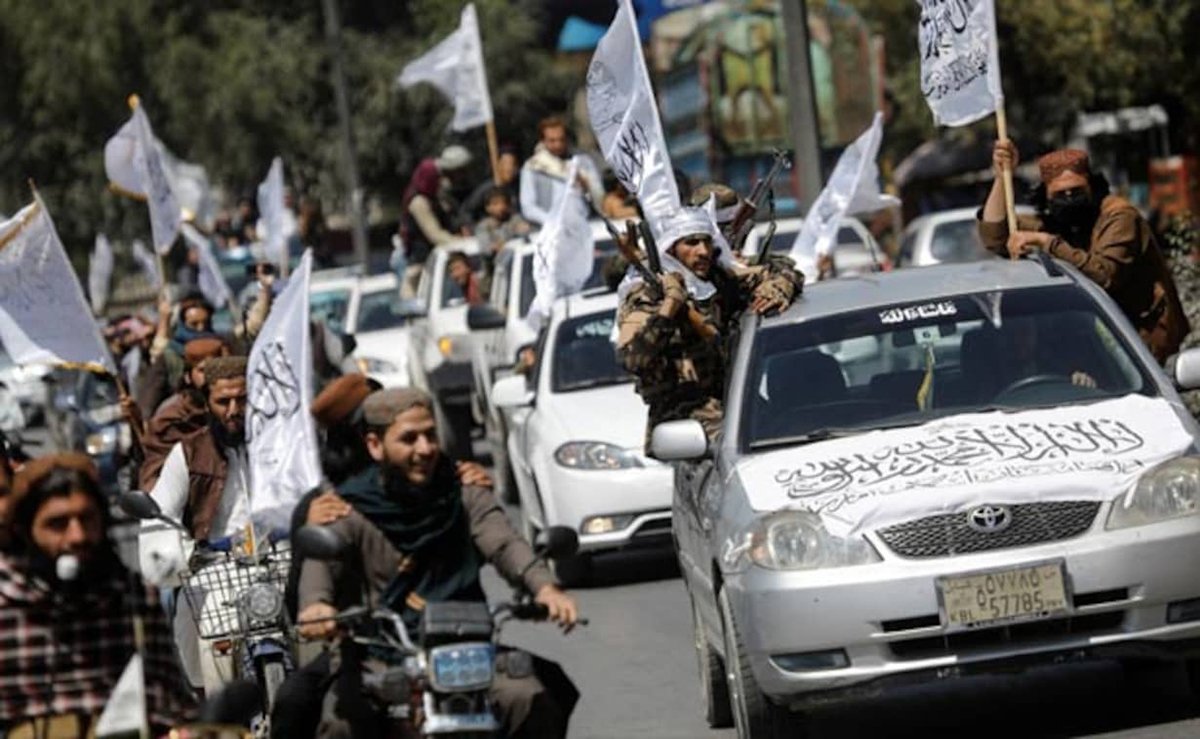 Taliban mark anniv of foreign troop exit