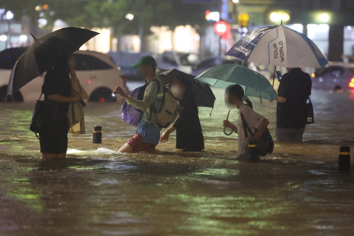 At least 9 dead in heavy rain in South Korea’s capital region