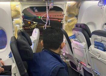 Plane Door Blows Out Mid-Air, Passenger’s Video Captures Horror