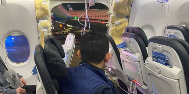 Plane Door Blows Out Mid-Air, Passenger’s Video Captures Horror