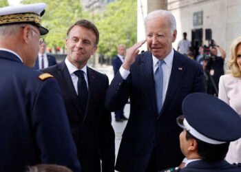 Biden, Macron talk Middle East and Ukraine during ceremonial state visit