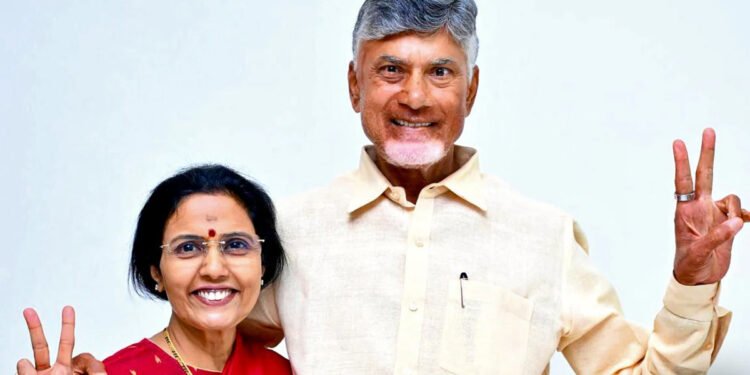 Wealth of Naidu’s wife zooms Rs. 535 crore in 5 days, son gains Rs. 237 crore