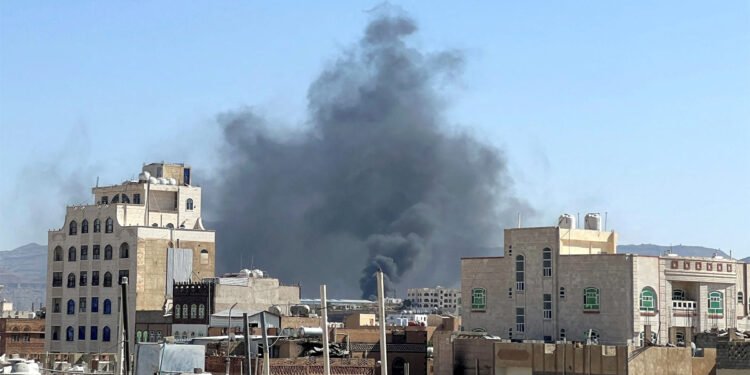 US and British airstrikes hit Yemen, Houthis say