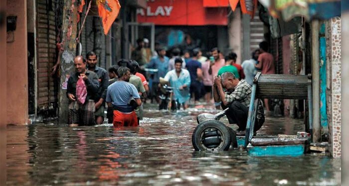 Eleven dead in Indian capital after heavy rain, flight operations stutter
