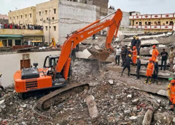 Seven die as multi-storey building collapses in India’s Surat
