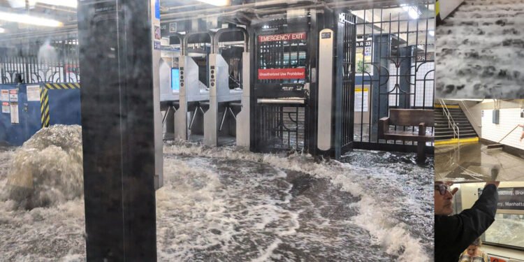 Rain and Floods Batter Tri-State: Two Dead, Panic in Manhattan Subway