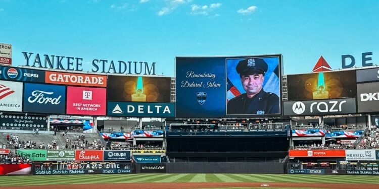Farewell to a Hero: Officer Didarul Islam Honored at Yankee Stadium