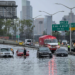 Severe Flooding in New York City: Semi-Truck and Numerous Vehicles Trapped on Queens Highway